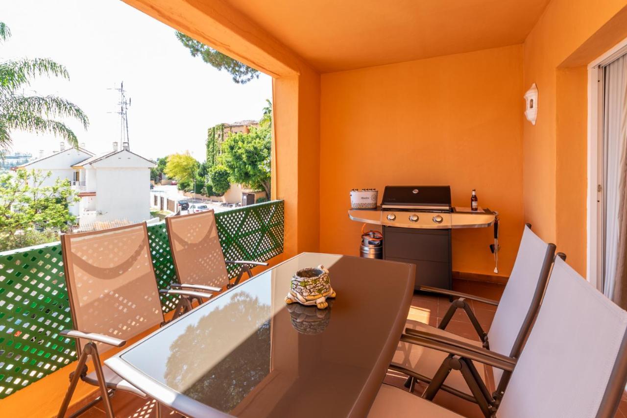 ミハス2 Habs Buena Terraza Con Bbq - Wifi, Piscinaアパートメント エクステリア 写真